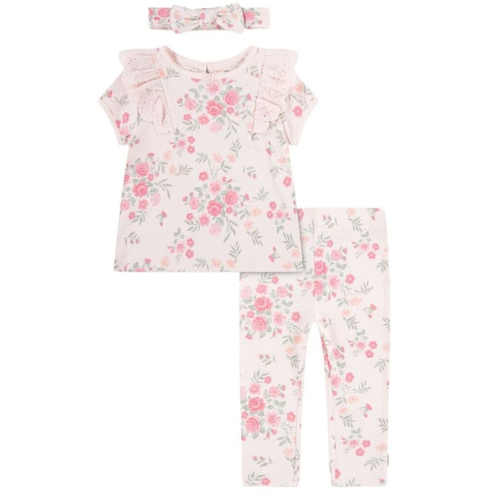 Huggies  3Pc Top, Pant, & Headband Set